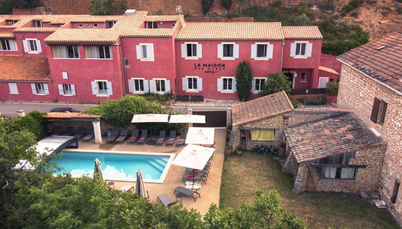 La Maison Des Ocres - Provence Roussillon en Isere Dış mekan fotoğraf